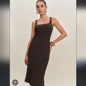 Reformation Iro Dress - Mole Size S - NWT